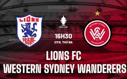 Nhận định Lions FC vs Western Sydney Wanderers 16h30 ngày 27/8 (Cúp QG Australia 2024)