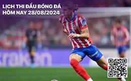 Lịch thi đấu bóng đá hôm nay 28/8/2024: Atletico - Espanyol