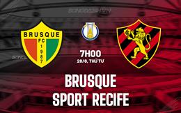 Nhận định Brusque vs Sport Recife 7h00 ngày 28/8 (Hạng 2 Brazil 2024)