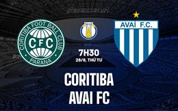 Nhận định bóng đá Coritiba vs Avai 7h30 ngày 28/8 (Hạng 2 Brazil 2024)