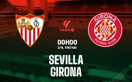 Nhận định bóng đá Sevilla vs Girona 00h00 ngày 2/9 (La Liga 2024/25)