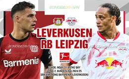 Nhận định bóng đá Leverkusen vs Leipzig 23h30 ngày 31/8 (Bundesliga 2024/25)