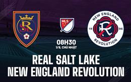 Nhận định Real Salt Lake vs New England Revolution 8h30 ngày 1/9 (Nhà nghề Mỹ 2024)