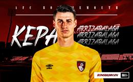 Kepa Arrizabalaga: Từ thủ môn đắt giá nhất thế giới đến khoác áo đội bóng tầm trung