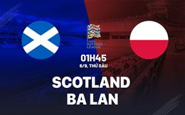 Nhận định Scotland vs Ba Lan 01h45 ngày 6/9 (Nations League 2024/25)