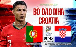 Nhận định Bồ Đào Nha vs Croatia 01h45 ngày 6/9 (Nations League 2024/25)