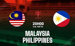 Nhận định bóng đá Malaysia vs Philippines 20h00 ngày 4/9 (Merdeka Cup 2024)