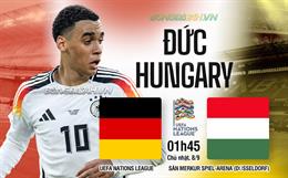 Nhận định Đức vs Hungary 01h45 ngày 8/9 (Nations League 2024/25)