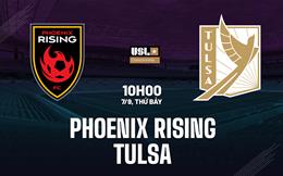 Nhận định Phoenix Rising vs Tulsa 10h00 ngày 7/9 (Hạng nhất Mỹ 2024)