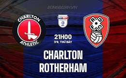 Nhận định Charlton vs Rotherham 21h00 ngày 7/9 (Hạng 3 Anh 2024/25)