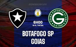 Nhận định Botafogo SP vs Goias 6h00 ngày 10/9 (Hạng 2 Brazil 2024)