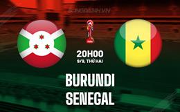 Nhận định Burundi vs Senegal 20h00 ngày 9/9 (Vòng loại CAN 2025)