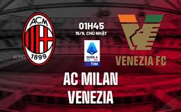 AC Milan giải quyết gọn nhẹ tân binh Venezia