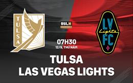 Nhận định Tulsa vs Las Vegas Lights 7h30 ngày 12/9 (Hạng nhất Mỹ 2024)