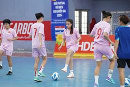 ĐT futsal nữ Việt Nam chuẩn bị dự giải Thái Lan