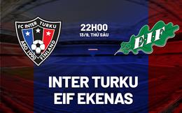 Nhận định Inter Turku vs EIF Ekenas 22h00 ngày 13/9 (VĐQG Phần Lan 2024)