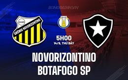 Nhận định Novorizontino vs Botafogo SP 5h00 ngày 14/9 (Hạng 2 Brazil 2024)