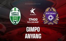 Nhận định Gimpo vs Anyang 17h00 ngày 15/9 (Hạng 2 Hàn Quốc 2024/25)