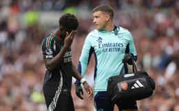 Arsenal lo sốt vó với chấn thương của Bukayo Saka