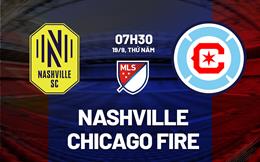 Nhận định Nashville vs Chicago Fire 7h30 ngày 19/9 (Nhà nghề Mỹ 2024)