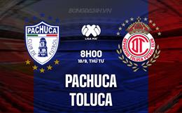 Nhận định - dự đoán Pachuca vs Toluca 8h00 ngày 18/9 (VĐQG Mexico 2024/25)