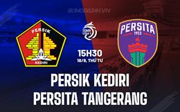 Nhận định Persik Kediri vs Persita Tangerang 15h30 ngày 18/9 (VĐQG Indonesia 2024/25)