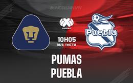 Nhận định bóng đá Pumas vs Puebla 10h05 ngày 18/9 (VĐQG Mexico 2024/25)