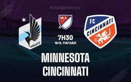 Nhận định Minnesota vs Cincinnati 7h30 ngày 19/9 (Nhà nghề Mỹ 2024)