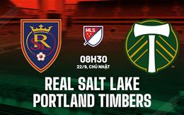 Nhận định Real Salt Lake vs Portland Timbers 8h30 ngày 22/9 (Nhà nghề Mỹ 2024)