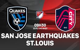 Nhận định San Jose Earthquakes vs St.Louis 9h30 ngày 22/9 (Nhà nghề Mỹ 2024)