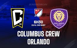 Nhận định Columbus Crew vs Orlando 6h30 ngày 22/9 (Nhà nghề Mỹ 2024)