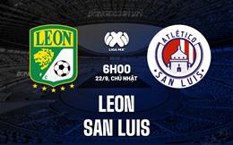 Nhận định Leon vs San Luis 6h00 ngày 22/9 (VĐQG Mexico 2024/25)