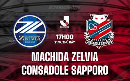 Nhận định Machida Zelvia vs Consadole Sapporo 17h00 ngày 21/9 (VĐQG Nhật Bản 2024)