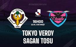 Nhận định Tokyo Verdy vs Sagan Tosu 16h00 ngày 22/9 (VĐQG Nhật Bản 2024)