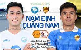 Nhà ĐKVĐ Nam Định nhọc nhằn thắng trận đầu tiên tại LPBank V.League 1-2024/25