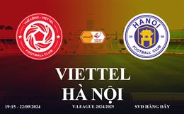 Thể Công Viettel vs Hà Nội FC link xem trực tiếp VTV5 V-League 22/9/2024