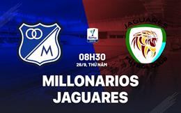 Nhận định bóng đá Millonarios vs Jaguares 8h30 ngày 26/9 (VĐQG Colombia 2024)