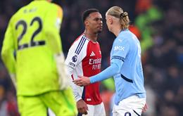 Erling Haaland sẵn sàng cho màn đối đầu Gabriel 