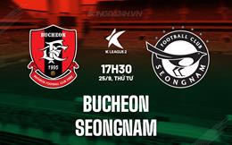 Nhận định Bucheon vs Seongnam 17h30 ngày 25/9 (Hạng 2 Hàn Quốc 2024)