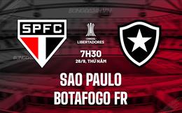 Nhận định Sao Paulo vs Botafogo FR 7h30 ngày 26/9 (Copa Libertadores 2024)