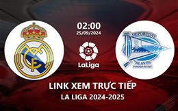 Xem trực tiếp Real Madrid vs Alaves 2h00 ngày 25/9 trên kênh nào?