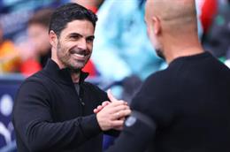 Pep Guardiola nhắn tin cho Mikel Arteta sau đại chiến tại Etihad