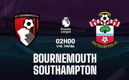 Nhận định Bournemouth vs Southampton (02h00 ngày 1/10): Đẩy đội khách vào khủng hoảng