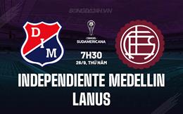 Nhận định Independiente Medellin vs Lanus 7h30 ngày 26/9 (Copa Sudamericana 2024)