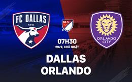 Nhận định bóng đá Dallas vs Orlando 7h30 ngày 29/9 (Nhà nghề Mỹ 2024)