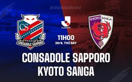 Nhận định Consadole Sapporo vs Kyoto Sanga 11h00 ngày 28/9 (VĐQG Nhật Bản 2024)