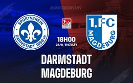 Nhận định Darmstadt vs Magdeburg 18h00 ngày 28/9 (Hạng 2 Đức 2024/25)