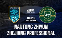 Nhận định Nantong Zhiyun vs Zhejiang Professional 18h35 ngày 28/9 (VĐQG Trung Quốc 2024)