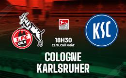 Nhận định bóng đá Cologne vs Karlsruher 18h30 ngày 29/9 (Hạng 2 Đức 2024/25)