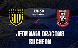 Nhận định Jeonnam Dragons vs Bucheon 17h30 ngày 30/9 (Hạng 2 Hàn Quốc 2024)